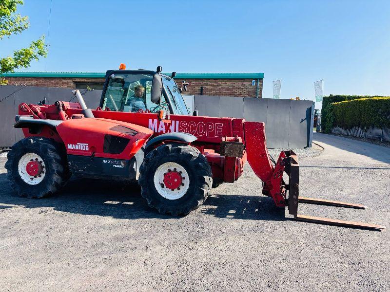 MANITOU MT1233 ST TURBO TELEHANDLER *C/W PALLET TINES*