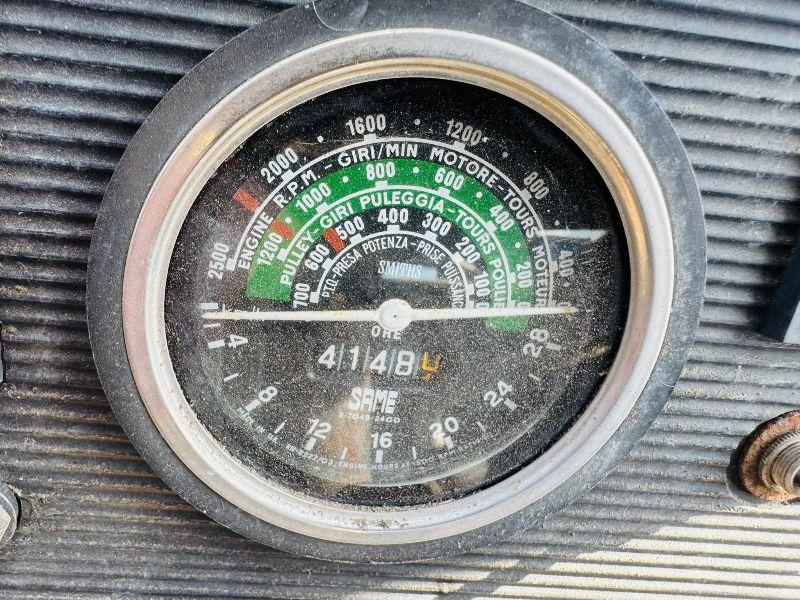 SAME SATURNO 80 4WD TRACTOR*C/W REAR LINKAGE*VIDEO*