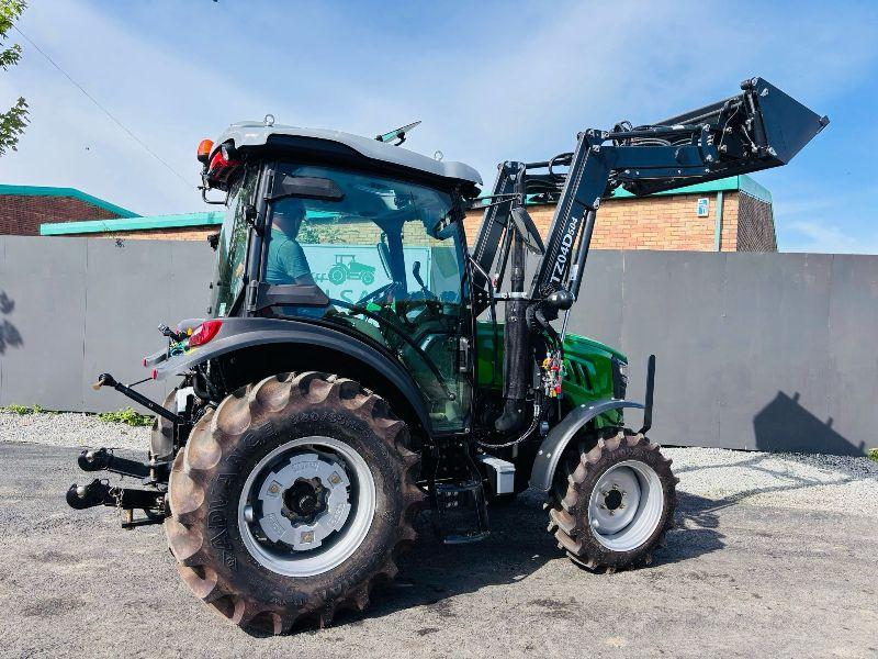 NEW *UNUSED*SIROMER TZ04D FRONT LOADER TRACTOR *C/W LOADER AND 3 IN 1 BUCKET*VIDEO*