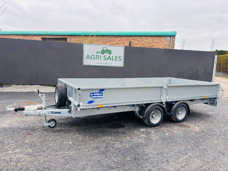 *NEW UNUSED 2025* IFOR WILLIAMS 14FT 6 TWIN AXLE TRAILER *C/W SIDES AND RAMP* (CHOICE OF 8)