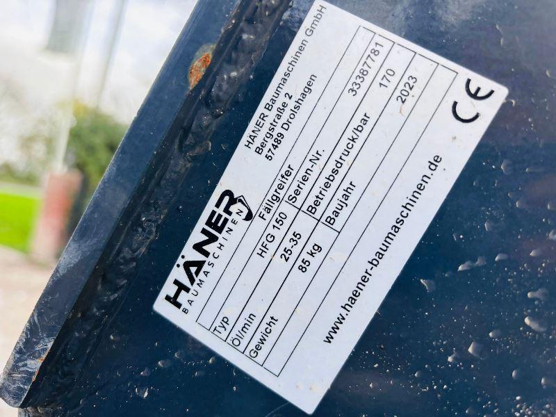 UNUSED HANER HFG150 TREE SHEAR TO SUIT 1.5 - 3.5 TON EXCAVATOR *YEAR 2023* VIDEO *