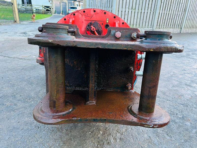 RAMMER COMBI ROTATING SHEAR C/W 80MM PINS & PIPES *VIDEO*