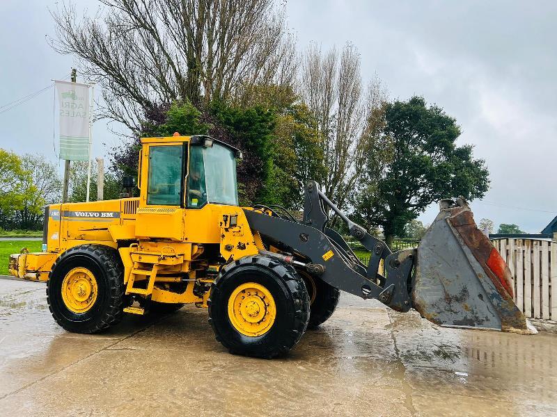  VOLVO L90C 4WD LOADING SHOVEL C/W BUCKET *VIDEO*