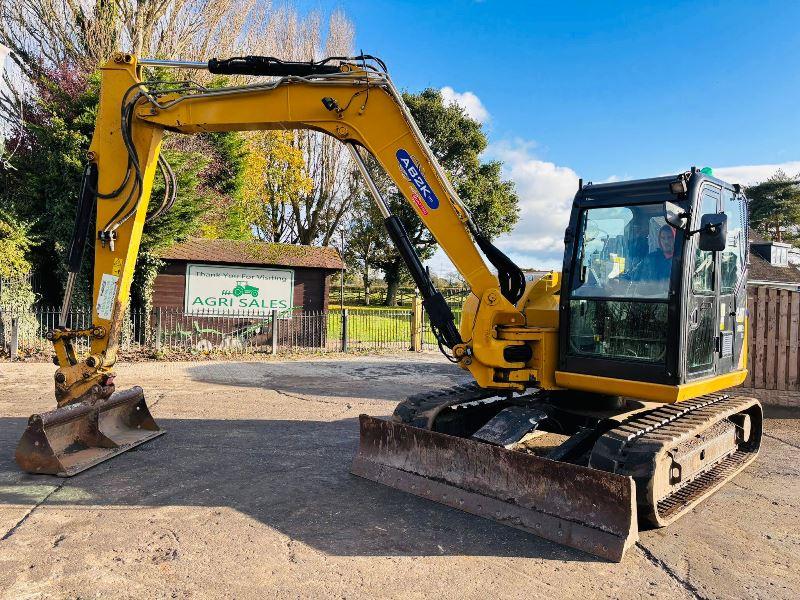 CATERPILLAR 308E2CR EXCAVATOR *YEAR 2014* C/W QUICK HITCH *VIDEO*