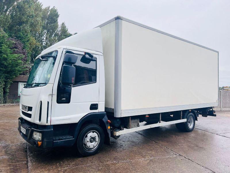 IVECO EUROCARGO 7.5 TON BOX TRUCK *YEAR 2013* C/W REAR ROLLER SHUTTER DOOR *VIDEO*