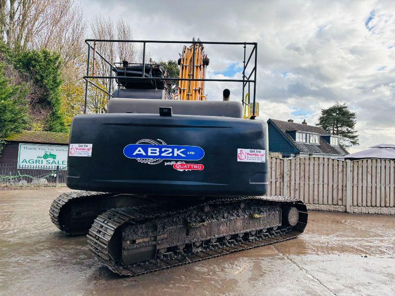 SANY SY215C TRACKED EXCAVATOR *YEAR 2017* C/W QUICK HITCH & BUCKET *VIDEO*