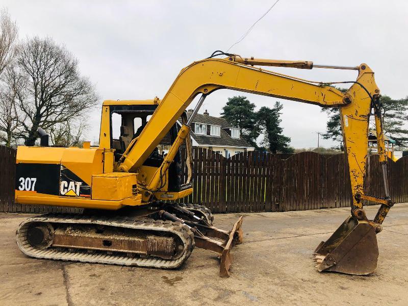CAT 307 TRACKED EXCAVATOR