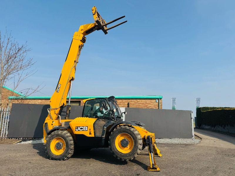 JCB 535-125 HIGH VIS TELEHANDLER *YEAR 2017*C/W PALLET TINES*