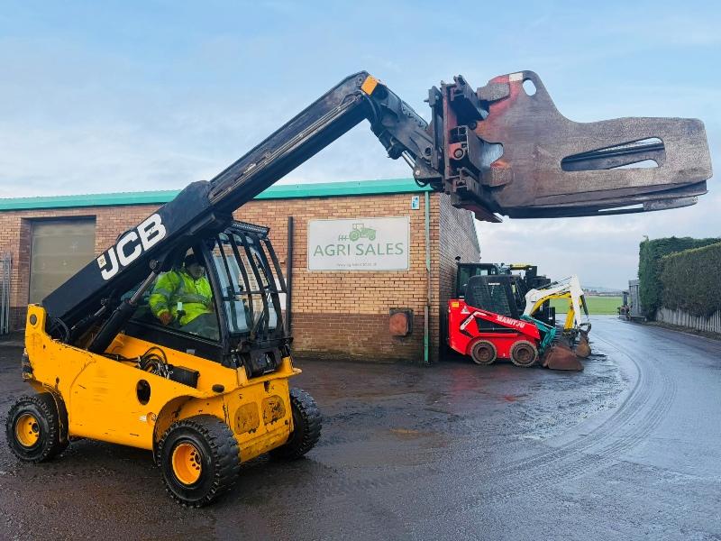 JCB TLT35D 4WD TELETRUCK*YEAR 2013*C/W BAIL GRAB*VIDEO*