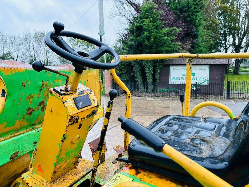 WINGET 6000 4WD DUMPER C/W PERKINS ENGINE (ENGINE RUNS, NO DRIVE)
