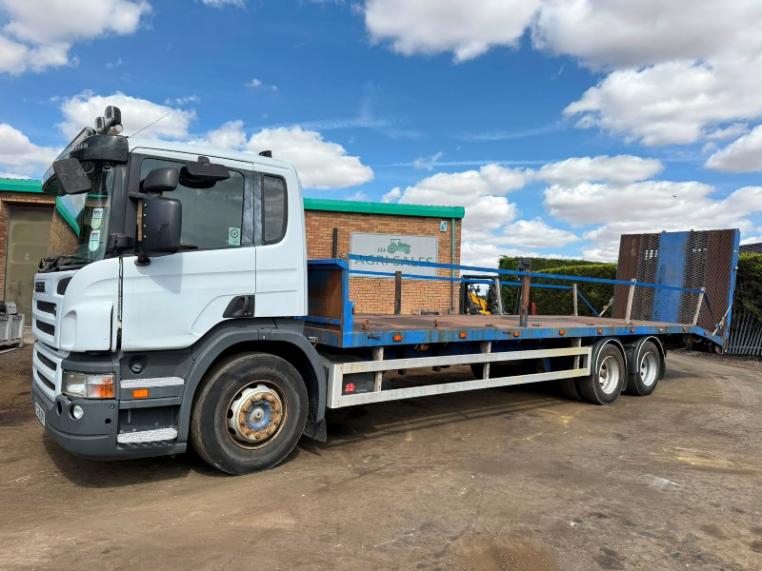 SCANIA P320 6X2 BEAVERTAIL RIGID LORRY*C/W FLIP TOE RAMP*VIDEO*