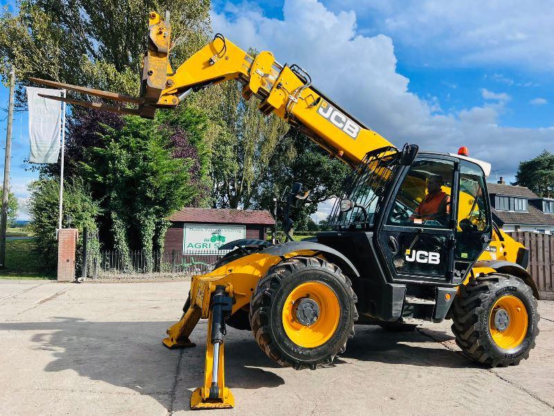 JCB 535-125HI VIZ 4WD TELEHANDLER *YEAR 2014,12.5 METER* C/W PALLET TINES *VIDEO*