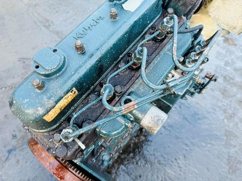 4 CYLINDER KUBOTA ENGINE*VIDEO*