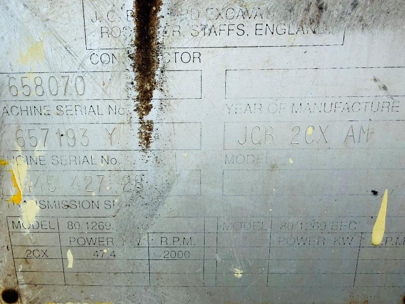 JCB 2CX AIRMASTER*C/W HYDRAULIC FRONT QUICK HITCH*VIDEO*