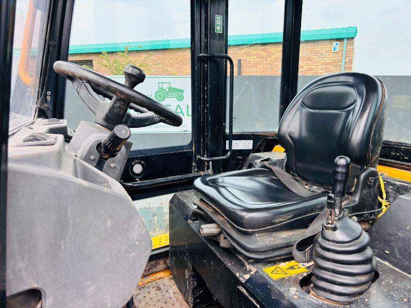 JCB 7FT 7 TONNE STRAIGHT TIP DUMPER* READING 1286 HOURS*YEAR 2018*VIDEO*