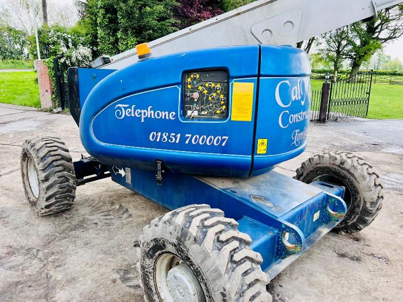 JLG 600AJ AIREL PLATFORM * 60FT REACH * C/W TELESCOPIC BOOM *VIDEO*