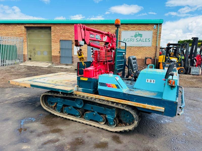 YANMAR C30R TRACKED MOBILE CRANE*C/W RUBBER TRACKS*VIDEO*