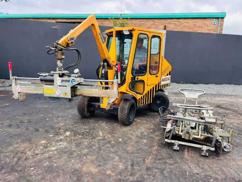PROBST VM 204 ROBOTEC PAVING STONE LAYER*C/W 2 CLAMPS*VIDEO*