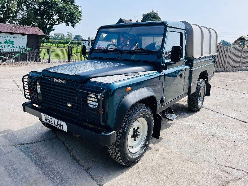 LAND ROVER 110 TD5 4WD PICK UP C/W CANOPY *MOT'D TILL 28TH APRIL 2024*VIDEO*