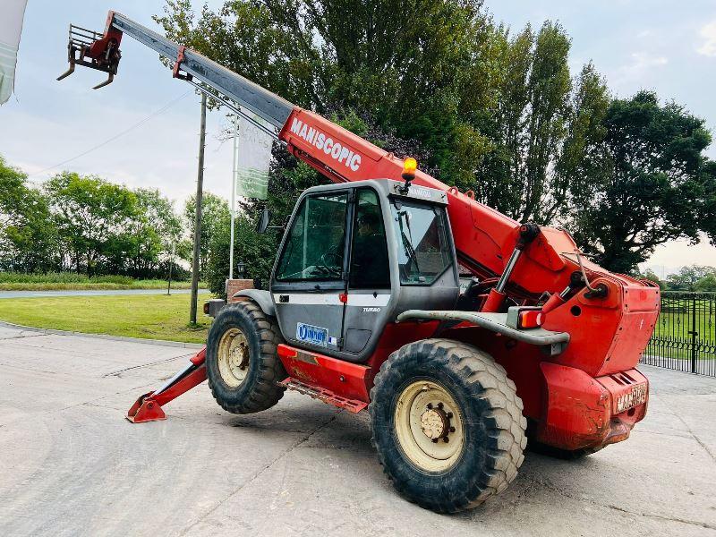 MANITOU MT1337SL 4WD TELEHANDLER *13 METER REACH* C/W PALLE TINES *VIDEO*