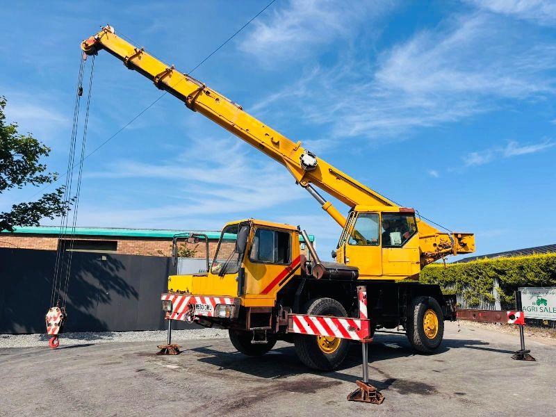 LIEBHERR LTM 1025 LTM MOBILE CRANE*C/W HYDRAULIC SUPPORT LEGS*VIDEO*