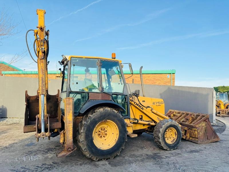 FORD 675D TURBO BACKHOE LOADER*C/W BUCKET AND BAIL SPIKE*VIDEO*