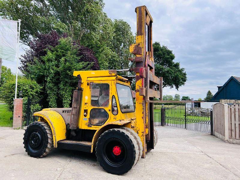 HYSTER H165E DIESEL FORKLIFT C/W 2 STAGE MAST