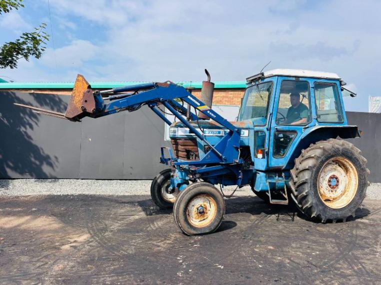 FORD 6700 DUEL POWER TRACTOR*C/W BOMFORD B3517 JOYSTICK CONTROL LOADER*VIDEO*