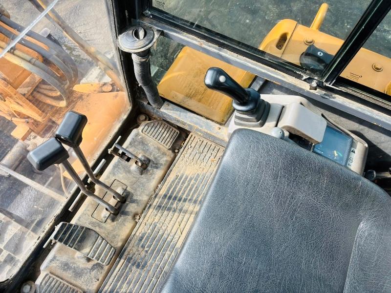 CASE 50 EXCAVATOR*C/W HYDRAULIC THUMB*VIDEO*