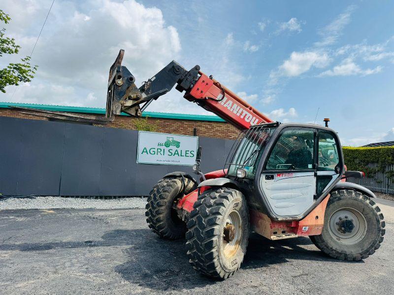 MANITOU MT932 4WD TELEHANDLER *C/W PALLET TINES*VIDEO*