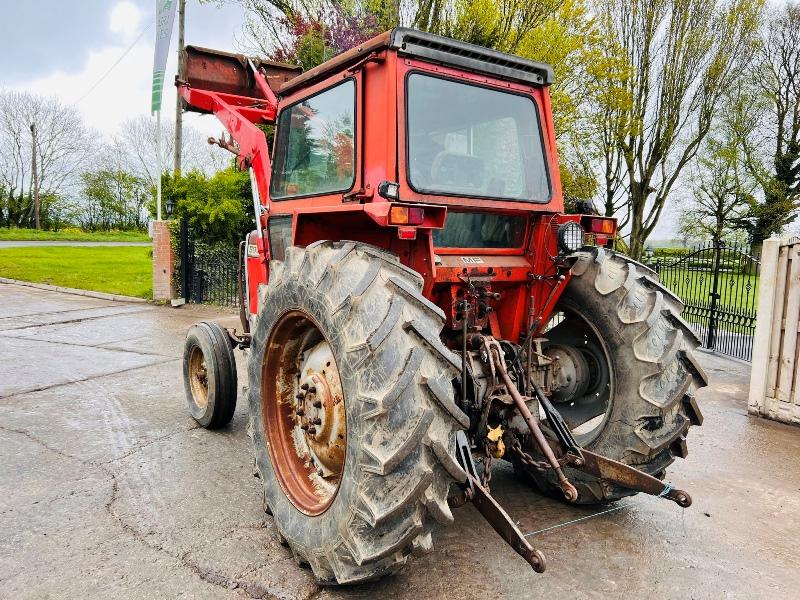 MASSEY FERGUSON MF590 TRACTOR C/W FRONT LOADER & MUCK FOLKS *VIDEO*