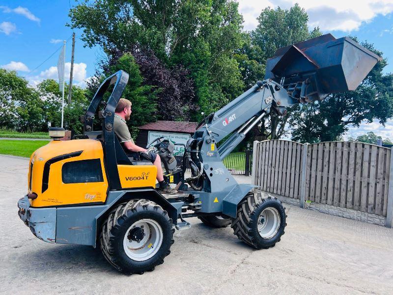 GIANT V6004 4WD TELEHANDLER *YEAR 2012, ONLY 1025 HOURS* C/W BUCKET*VIDEO*