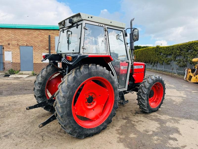 MASSEY FERGUSON 382 4WD TRACTOR*C/W REAR LINKAGE*VIDEO*
