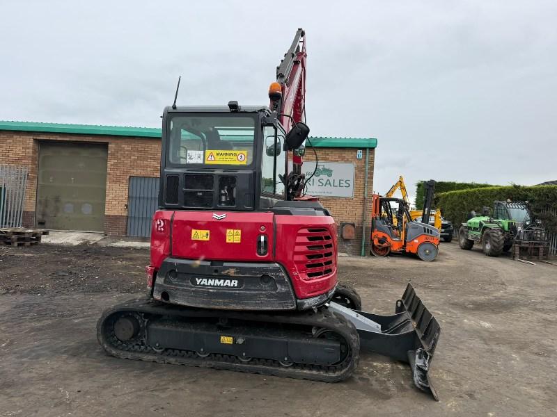 YANMAR SV60-B EXCAVATOR*YEAR 2023*C/W SCRAP GRAB*VIDEO*
