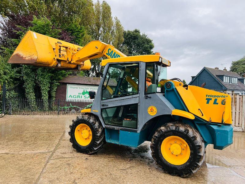 SANDERSON TL6MT 4WD TELEHANDLER *ONLY 2515 HOURS* C/W BUCKET 