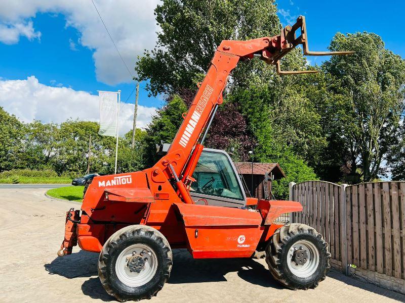 MANITOU MLT628T 4WD TELEHANDLER *AG-SPEC* C/W PICK UP HITCH *VIDEO*