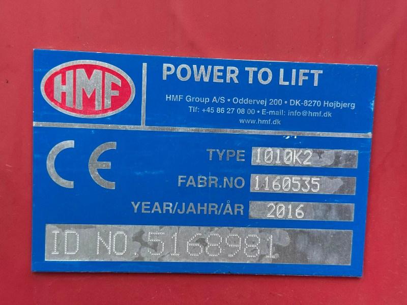 HMF 1010 K2 HIAB CRANE*C/W 19 FT BODY*YEAR 2016*VIDEO*