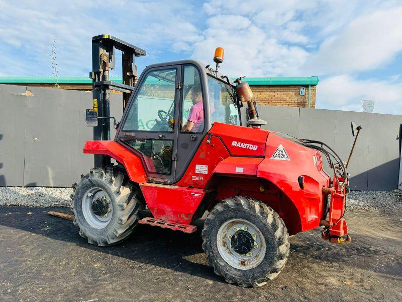 MANITOU M30-4 FORKLIFT*YEAR 2017*C/W PALLET TINES*PICK UP HITCH*VIDEO*