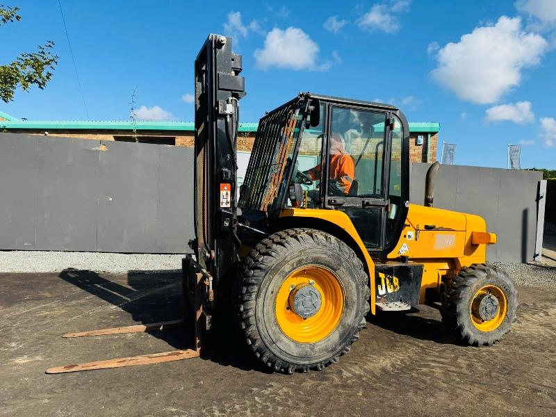 JCB 926 ROUGH TERRAIN 4WD FORKLIFT*3340 HOURS*YEAR 2008*VIDEO*