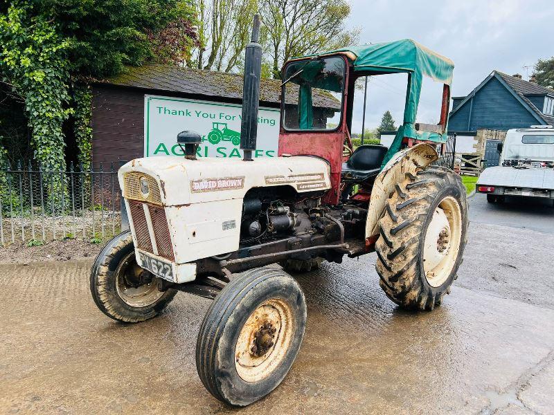 DAVID BROWN 780 TRACTOR *1 OWNER FROM NEW, ORIGINAL HANDBOOK FROM NEW* VIDEO *