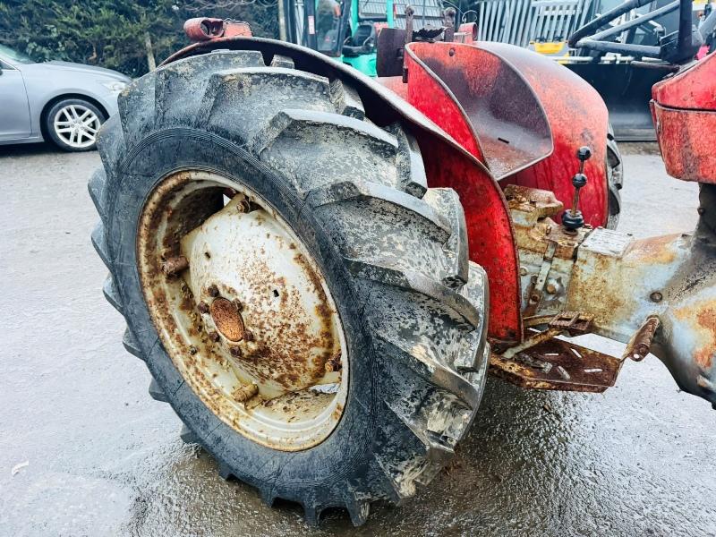 MASSEY FERGUSON 2WD 130 TRACTOR*TURNS OVER DOESNT START*VIDEO*