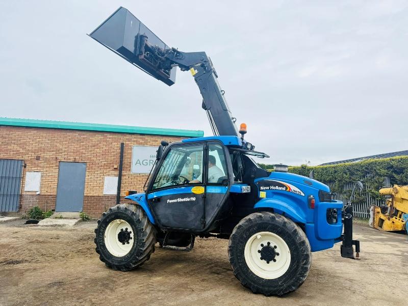NEW HOLLAND LM425A TURBO TELEHANDLER*C/W BUCKET*VIDEO*