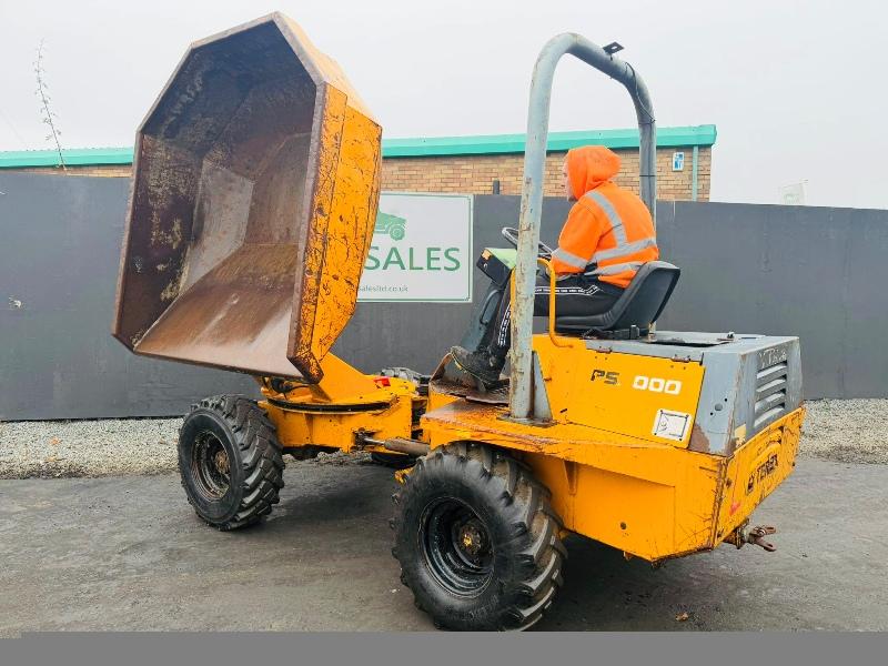 TEREX PS3000 SWIVLE TIP DUMPER*C/W ROLEBAR*VIDEO*