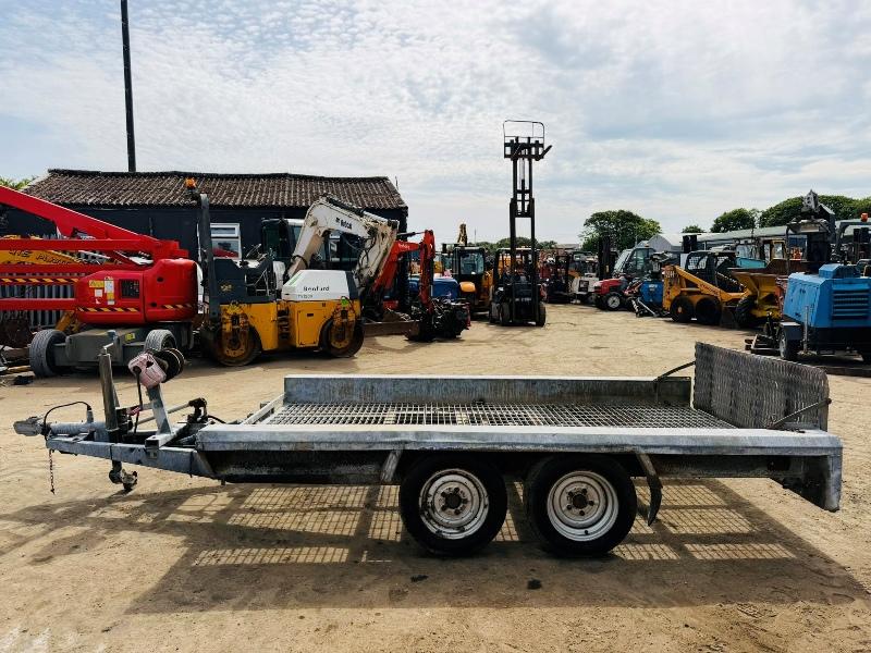 DOUBLE AXLE TILTING BED TRAILER*VIDEO*