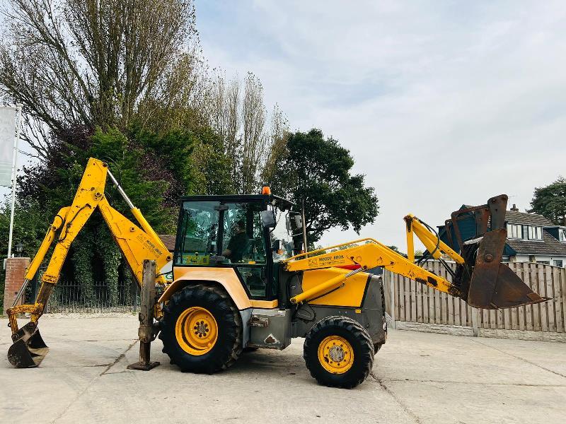 FERMEC 750 4WD BACKHOE DIGGER C/W EXTENDING DIG *VIDEO*