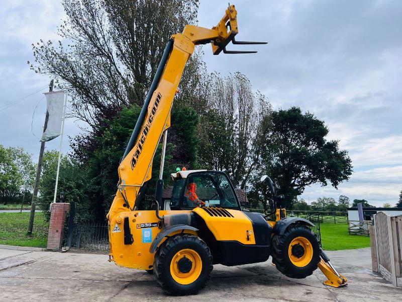 JCB 535-125HI VIZ 4WD TELEHANDLER *YEAR 2015,12.5 METER* C/W TINES *VIDEO*