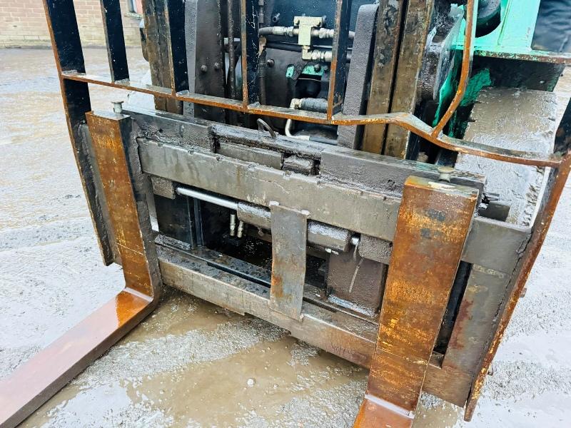 MITSUBISHI FD40K 2 FORKLIFT*C/W SIDESHIFT*YEAR 2008*VIDEO*