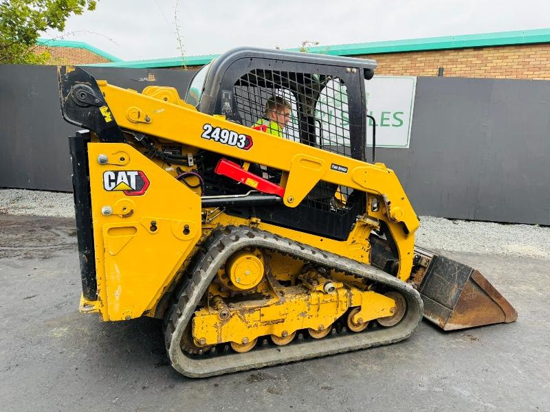 CATERPILLAR 249D3 TRACKED SKIDSTEER*C/W BUCKET*YEAR 2019*VIDEO*