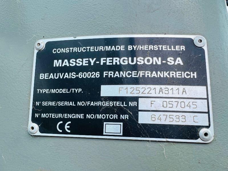 MASSEY FERGUSON 6180 4WD TRACTOR *5576 HOURS* C/W FRONT LINKAGE*VIDEO*