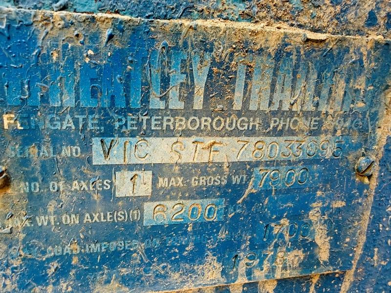 WEATLEY 5 TONNE SINGLE AXLE TIPPING TRAILER*VIDEO*